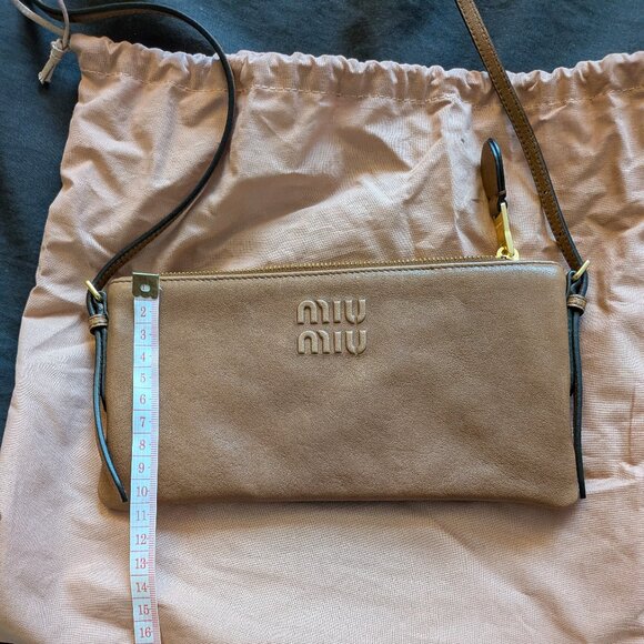 miu miu small nappa leather pouch - Picture 13 of 15